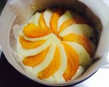 米粉de林檎と柿の秋ケーキ作り方5写真