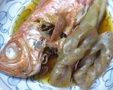 金目鯛の煮つけ作り方13写真