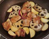 鶏肉と根菜のさっぱり炒め蒸し作り方4写真