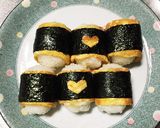 母の味♪たまご巻きおにぎり☆お弁当に♡作り方3写真