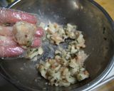 黒酢風味！食感蓮根のササミ揚げ作り方4写真