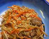 牛肉入り！だからうまい！キンピラ！作り方6写真
