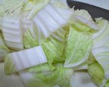 ごぼうと白菜の味噌マヨサラダ♪作り方3写真