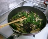 絶品！ 挽き肉 ピーマン 筍の 炒め物＊作り方4写真