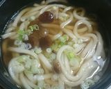 ナラタケ（ボリボリ）うどん作り方6写真