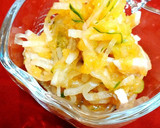 かぶの＊柿おろし和え作り方6写真