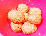 時短＊茄子とふわふわ肉団子＊作り方4写真