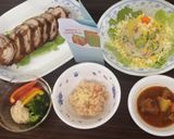 焼き鮭入りポテトサラダ～ツリー仕立て作り方5写真