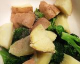 レンジで簡単!ガリバタポテトブロッコリー作り方9写真