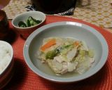 塩糀de白菜と豚肉の重ね蒸し鍋作り方4写真