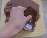 簡単*ブッシュドノエル*クリスマスケーキ作り方16写真