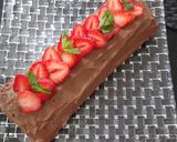 簡単*ブッシュドノエル*クリスマスケーキ作り方18写真