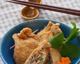 ＊じゅわっとおいしいお豆腐五目巾着煮＊作り方7写真