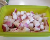 簡単♪赤かぶのレンチン副菜作り方2写真