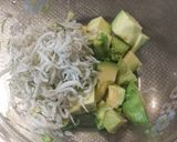 アボガドのせ油揚げのカナッペ作り方1写真