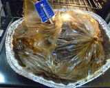 照り焼き風 ジューシー七面鳥とおこわ♪作り方12写真