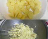 鶏むね肉とポテトのマスタードマヨ焼き作り方1写真