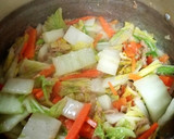 たっぷり白菜とまるごとツナの煮物♪作り方5写真
