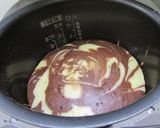 ホケミ+炊飯器で作るマーブルケーキ作り方5写真