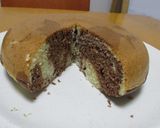ホケミ+炊飯器で作るマーブルケーキ作り方6写真