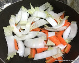 簡単☆白菜と人参と豚肉の和風あんかけ作り方1写真