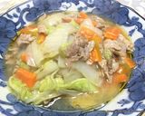 簡単☆白菜と人参と豚肉の和風あんかけ作り方8写真