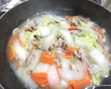 簡単☆白菜と人参と豚肉の和風あんかけ作り方7写真