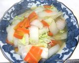 簡単☆白菜と人参と豚肉の和風あんかけ作り方4写真