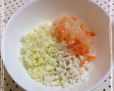 赤ちゃんおやつ♡野菜たっぷりホットケーキ作り方1写真