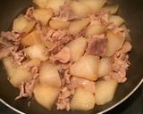 大根と豚肉のオイスター炒め作り方6写真