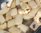 ヤーコンの豚肉炒め▱蒟蒻入り作り方6写真