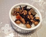 五目ひじき豆とごはんのココットカマン作り方4写真