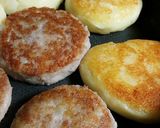 もちもち肉チーズポテト餅(ﾉ´∀｀*)作り方13写真