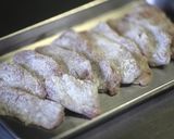 刻み葱と牛もも肉の竜田揚げ。作り方6写真