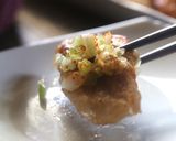 刻み葱と牛もも肉の竜田揚げ。作り方9写真