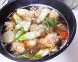 体も温まる鶏団子のほっこりスープ作り方5写真
