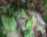 豚肉とキャベツとブロッコリーの炒めもの作り方9写真
