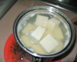 湯豆腐のバーニャカウダソースかけ♪作り方1写真