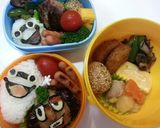妖怪ウォッチキャラ弁★作り方1写真