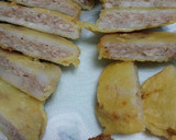 れんこんのはさみ揚げ　もやしあんかけ作り方5写真
