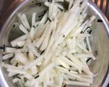 さっぱり！お茶漬けの素で大根サラダ♡作り方3写真