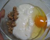 大和芋で☆納豆お好み焼き作り方1写真