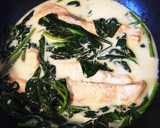 ふっくら！！鮭とほうれん草のクリーム煮作り方6写真