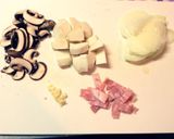 ＊里芋ときのこの豆乳カレーチャウダー＊作り方1写真