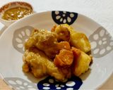 刺激爆弾!手羽元と根菜のレモネード炒め作り方17写真