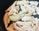 鶏肉と細切り大根のさっと炒め作り方1写真
