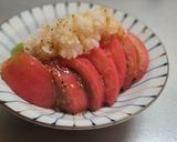 大玉トマトのサラダ作り方4写真