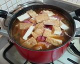 時短簡単♪具だくさん豚キムチスープ作り方5写真