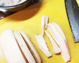 塩でさっぱりレンコン炒め作り方1写真