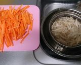 きんぴらごぼう作り方1写真